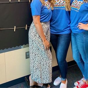 Zara animal print dress pants